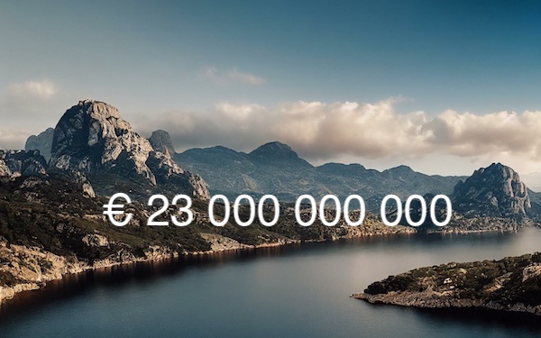 Spain invests 23 billion in water.