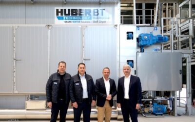 Klärwerk Erlangen nimmt neue Anlage zur Klärschlammtrocknung in Betrieb