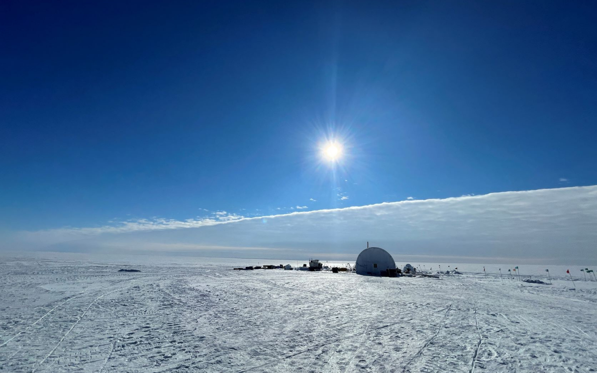 SWAIS 2C Camp in der Antarktis